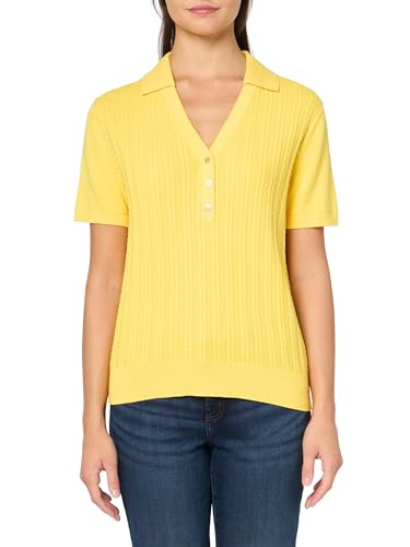 Image of Nautica Women's V-Neck Cable Polo Long Sleeve