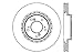 StopTech 127.40049R Sport Drilled/Slotted Brake Rotor (Front Right), 1 Pack