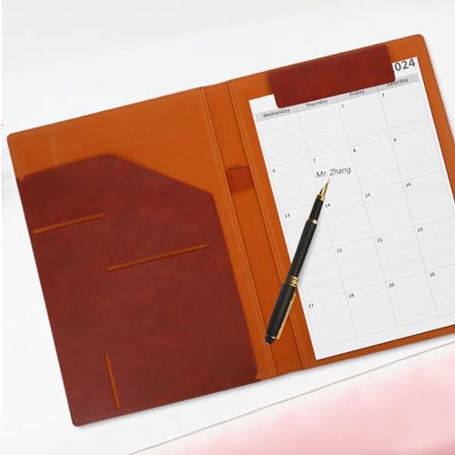 Classeur A4 marron magnétique pour ne plus perdre vos documents