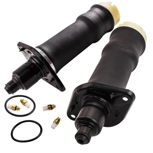 DZSQTGJKIO Sospensione Pneumatica Ammortizzatore Le Borse della Sospensione dell'Aria di Sinistra Destra della Parte Posteriore di 4z7616051a 4z7616052a 2X Muggiscono per A6 C5 4b Allroad Quattro