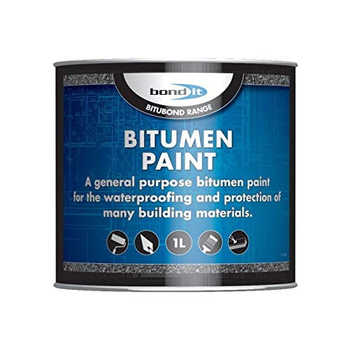 Buy BondIt Bitumen Paint 1 litre Solventbourne bituminous black