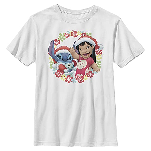 T-shirt Stitch garçon pour les vacances d'été et sorties décontractées