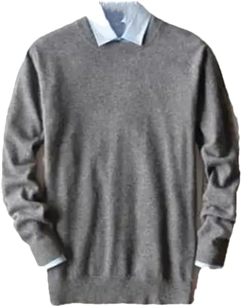 Men Cashmere Thick Pullover Jumper Men Slim Fit O-Neck Sweater Jersey Long Sleeve Knitted Sweaters