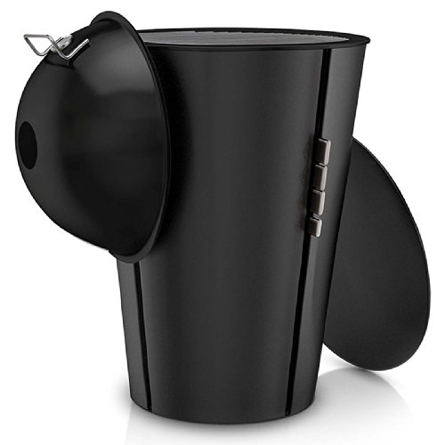 Gasgrill, Stahl , 59cm, black