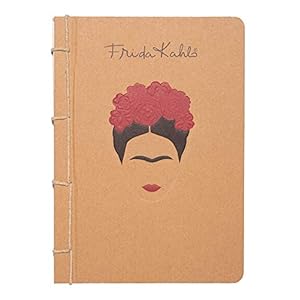 Grupo Erik Official Frida Kahlo Journal – A5 Notebook – Frida Kahlo Notebook – Eco Friendly Notebook – Frida Kahlo Gifts