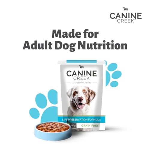 Image of Canine Creek Adult Wet Dog Food,Real Chicken Flavour 0.9Kg (6X 150g) Pack of 6