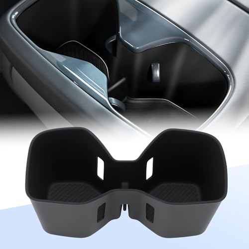 Insert porte-gobelet arrière console centrale Kia EV9 2025 organisateur TPE
