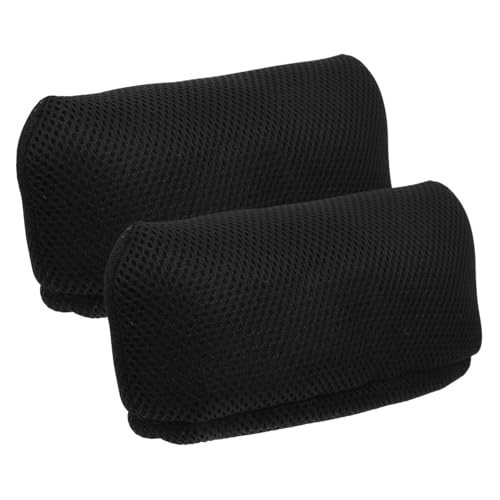 FOMIYES 2pcs Cane Cover Underarm Padding Crutches for Crutches Padding Forearm Crutch Pads Office Chair Arm Covers Crutches for Adults Crutch Hand Grip Crutch Cushions Black Sponge