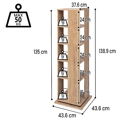 Iris Ohyama, Libreria girevole a 360°, Scaffale
