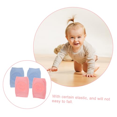 GALPADA 2pairs Knee Protector for Crawling Pads Boy Girl Leg Warmers Non-slip Knee Pads for Floor4