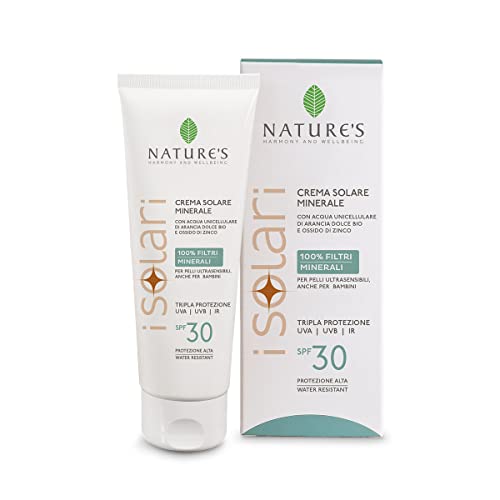 Nature'S - I Solari Crema Solare Minerale Spf Indicata Per Pelli Chiare E Delicate - 100 Ml (Spf30)