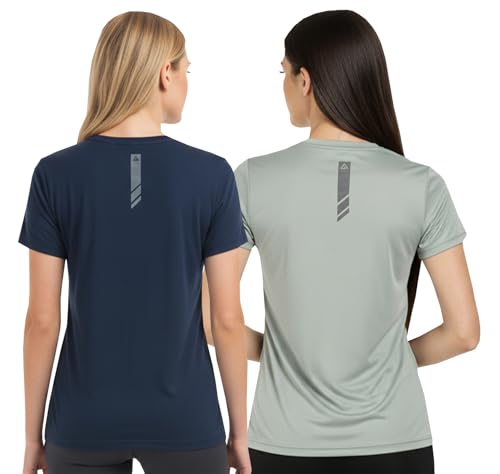 Image of SHAUN Women Loose Fit Tshirt Dryfit(904W02 $P Pack of 2)