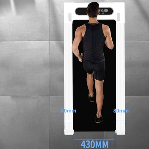 Image of Treadmills,Household Electric Flat Treadmill,Indoor Fitness Simple Folding Walking Machine,Small Folding Slimming Treadmill