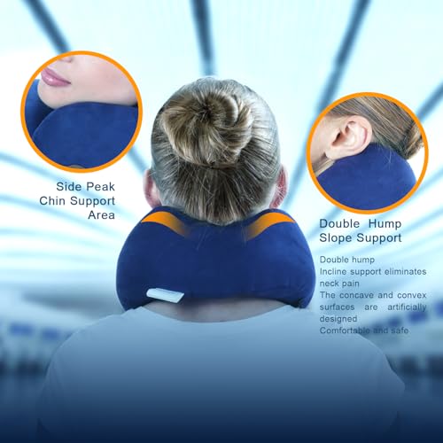 Almohada de viaje de poliéster para adulto miniatura 5