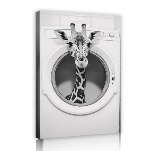 Fresque moderne de girafe affiche design artistique pour une decoration murale elegante