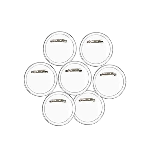GAROZATION First Button Pins Set Round Badge Pins Kit Acrylic Design Buttons 30pcs Craft Supplies Badges Sturdy Stainless Steel