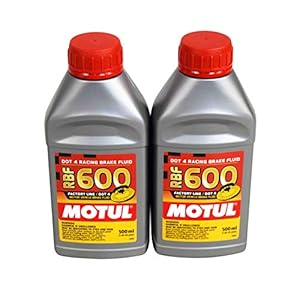 Motul MTL100949 8068HL RBF 600 Factory Line Dot-4 100 Percent Synthetic Racing Brake Fluid-500, 300. ml, 2 Pack