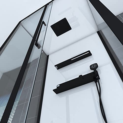 DE BESTE MARWELL Design complete douche White Isle 115 x 90 x 217 cm – met vooringang - douchecabine met hoogwaardige aluminium profielen - instaphoogte 15 cm -