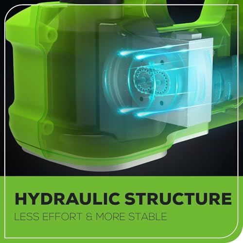 Image of Greenworks 24V Brushless 2 pcs Cordless Power Tool Combo Kit, include 3 /8 inch 150-ft lbs. Impact Wrench, 3 Ton Max Loading Car Jack, Include 2 x 2Ah Batteries and 1 Fast Charger