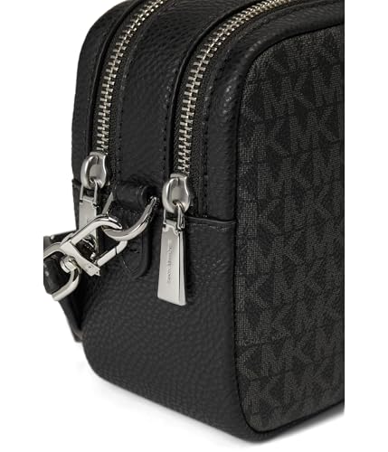 Image of Michael Kors Bryant Medium Double Zip Chain Camera Crossbody Bag