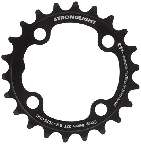 Plateau extérieur Stronglight CT2 9V 4 trous, fabrication et précision française