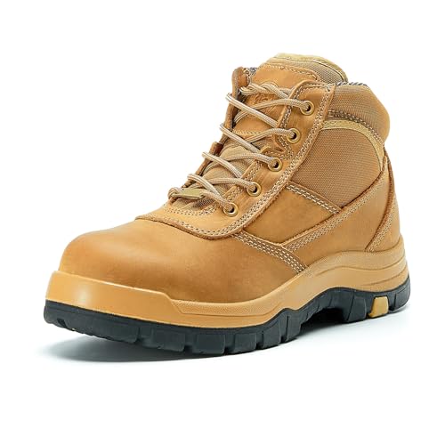 ROCKROOSTER Work Boots for Men, Durable Comfortable and Breatable Work Shoes