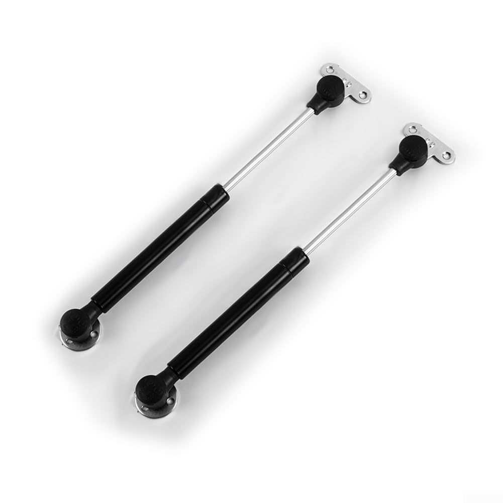 Amortiguador de gas 100N para puertas de gabinete, soporte de elevación hidráulico, mecanismo de cierre suave, fácil de instalar, accesorios de gabinete, amortiguador de cocina (4 unidades)