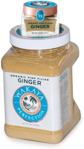 Wakaya Perfection Organic Pink Fijian Ginger Powder, 1 Pound