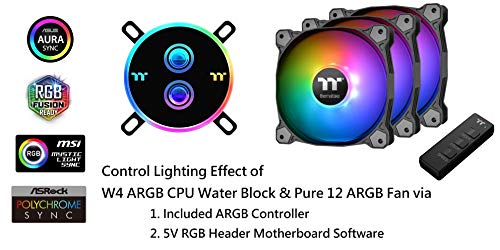 Image of Thermaltake Pacific C360 Ddc Res /Pump 5V Motherboard Sync Copper Radiator Soft Tube Water Cooling Kit CL-W253-CU12SW-A