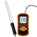 Produktbild Tragbare digitale Getreide Feuchtigkeitsmesser, kompakte Reis Mais Weizen Tester Analyzer - Range 5~30%, Temperatur-10~60 ° C mit LCD-Display, Hygrometer Luftfeuchtigkeit