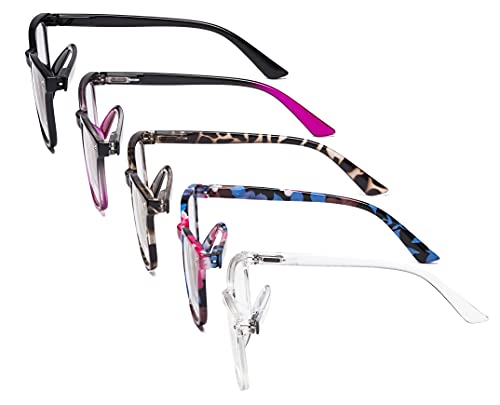 Image of Eyekepper 5 Pairs Stylish Eyeglasses Eyewear for Women