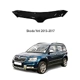  A-Technic Haubenabweiser für Skoda Yeti 2013-2017 (Classic Black)