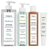 🌊 Micelliance, el primer paso con o sin aclarado. Esta agua micelar de alta tolerancia está formulada sin perfume, colorante ni alcohol para desmaquillar y limpiar suavemente todo el rostro. Además de ser purificada, la piel queda tonificada, calmada y confortable de inmediato.