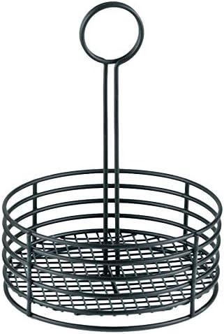 G.E.T. Enterprises 4-31860 8.5" Round Caddy, 12" Clipper Mill, IRON TEFLON COATED