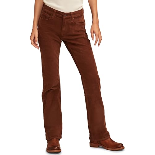 Lucky Brand Women's Mid Rise Sweet Boot Cut Corduroy
