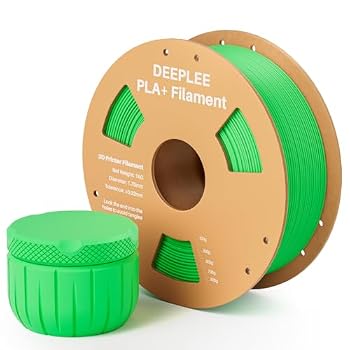 DEEPLEE PLA+ 1.75mm 3D Printer Filament 1KG Neon Green