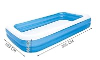 Bestway 54150 Family Pool Blue Rectangular, 305 x 183 x 46 cm – Ansicht 3