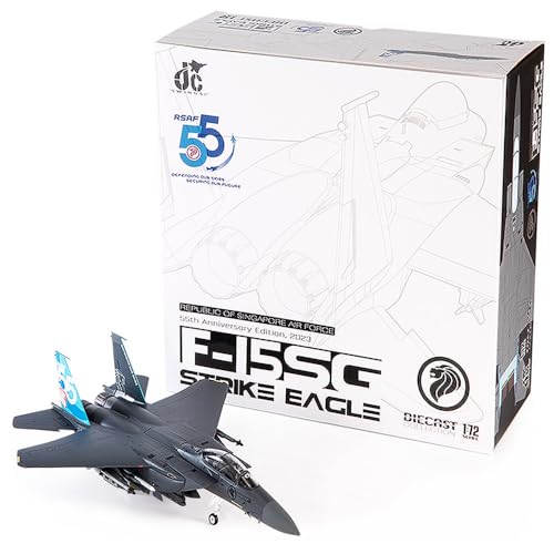 F-15SG Strike Eagle 1:72 | Maquette d'avion militaire pour décoration de bureau