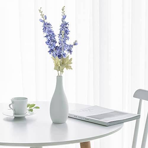Haiops Fake Delphinium Artificial Snapdragon Long Stem Fake Flower Home Garden Wedding Decor 2Pcs #TOP1