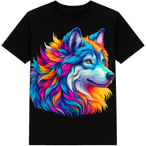 T-Shirt d'été léger manches courtes haut col rond enfant garçon fille vêtement été 6-16 ans