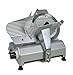 F2C Professional Stainless Steel Semi-Auto Meat Slicer Electric Food Slicer, Deli/Veggies, 240W 530 RPM (Model #01)