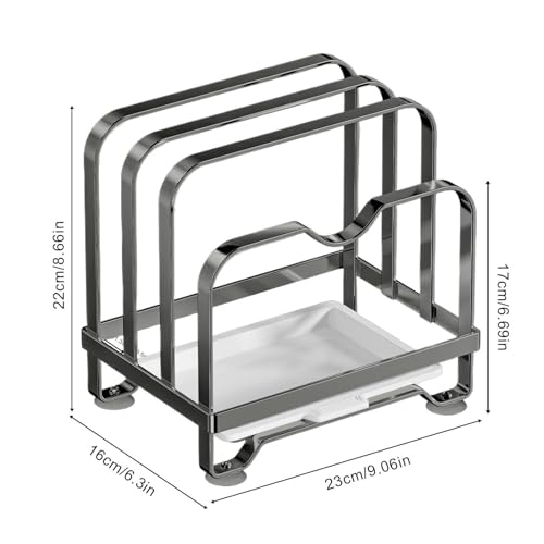Support couvercle casserole pour cuisiner proprement en famille - 6