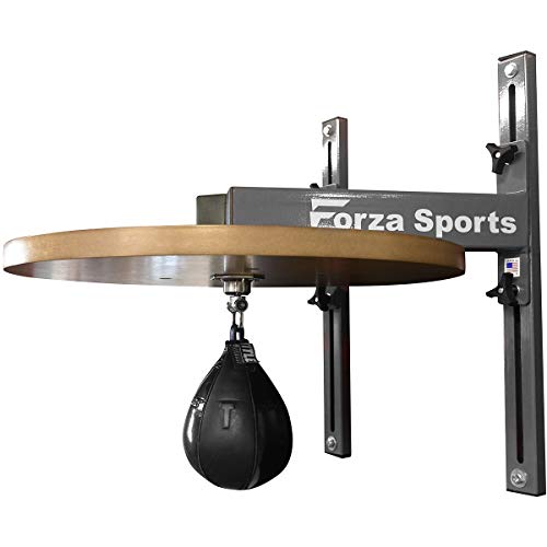 Forza Sports Adjustable Speed Bag Platform with Swivel - Gray