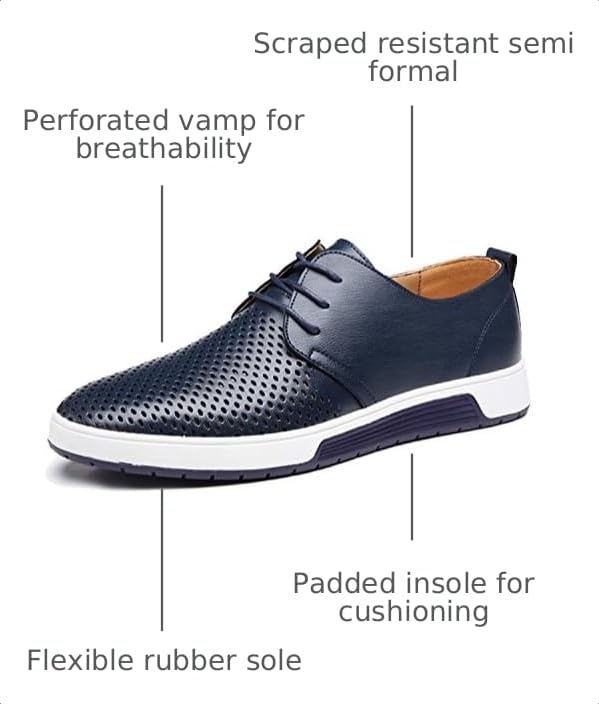 Image of Men's Casual Lofer Shoes Slip On Fashion Sneakers