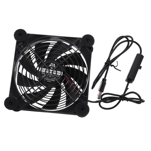 Ventilateur pour routeur 12cm 5V évite la surchauffe de votre box internet avec ses 3 vitesses
