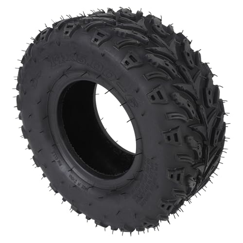 Pneu 14x5.00-6 avec jante tubeless en caoutchouc pour mini moto et quad tout-terrain