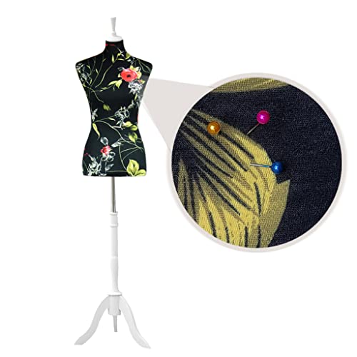 Loywe Maniquí femenino de espuma para sastre, busto de mujer, busto de costura y cortador, torso, talla 36/38 | 1018SR Cover