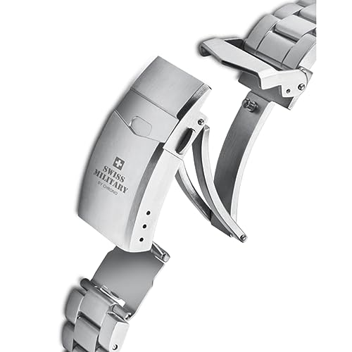 Image of Swiss Military by Chrono Blue Dial Swiss Made Watch for Men - SMA34092.05