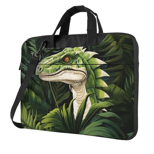 Funda portátil elegante con diseño de hojas de palma para una protección segura en tus viajes
