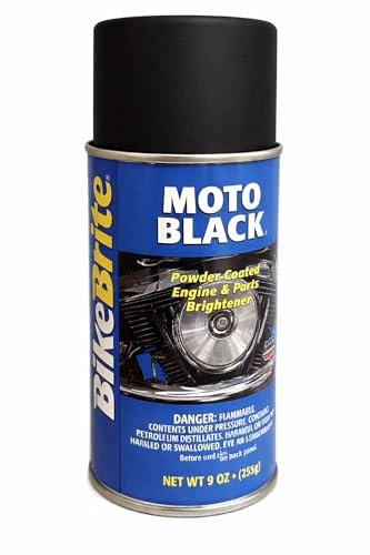 Bike Brite MC53000 Black Powder Coated Engine and Wheel Cleaner, 9 fl. oz.